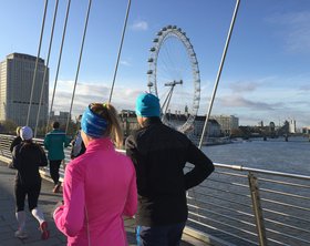 London Marathon - Morgenfooting