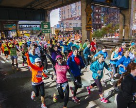 New York Marathon - Queens, 59th St. Bridge